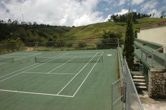 tennis pool at ranch le montcel haiti